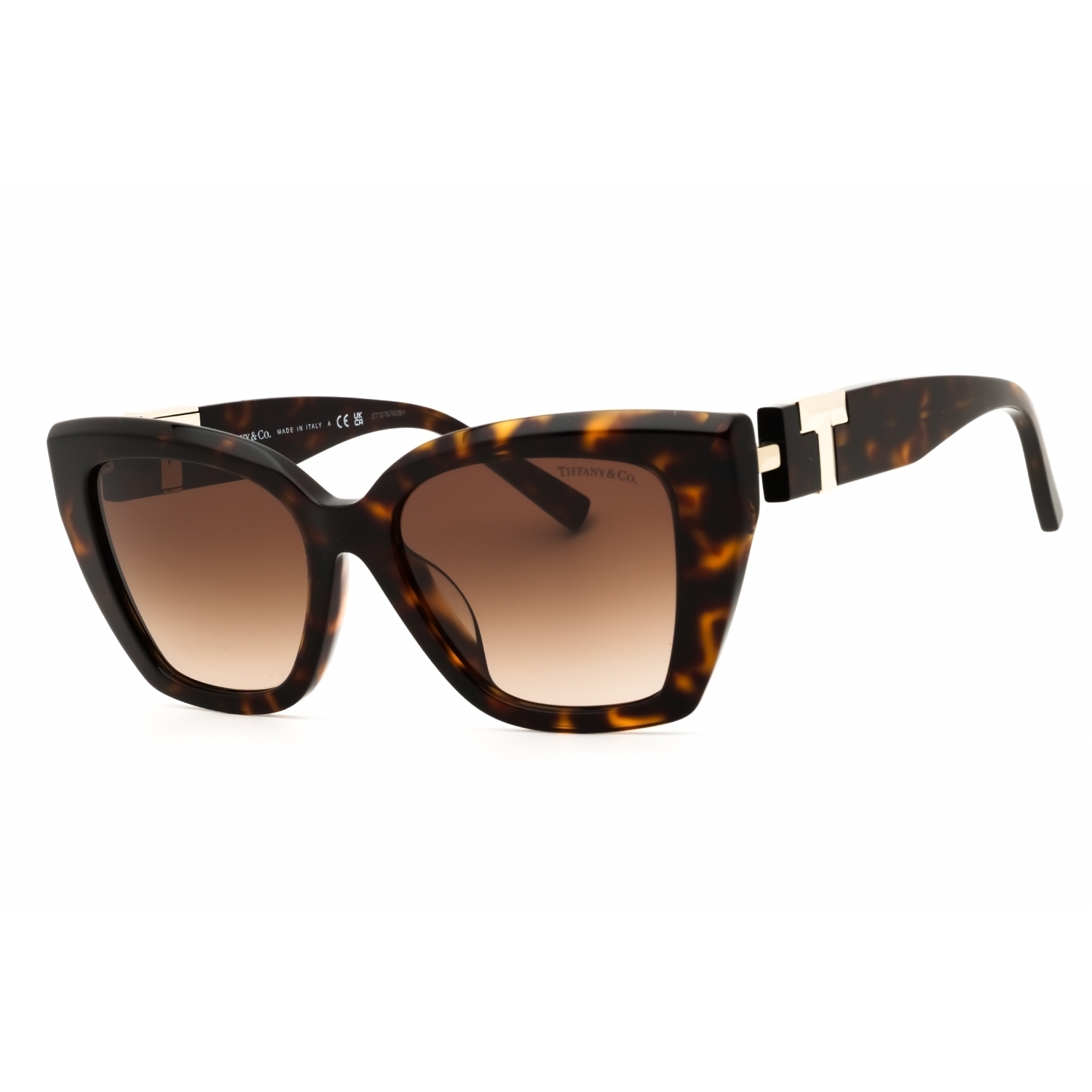 Tiffany & Co Tf4239u Sunglasses Havana Acetate Cat-Eye